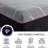 King Size 4-Layer Memory Foam Mattress With Adjustable Base - Breathable Cover, Contour Support, Independent Head Elevation And 11 Inch Mattress, Absorbing Cooling Copper Foam, Easy Setup