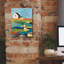 «Western Edge» par Jan Weiss, art mural sur toile