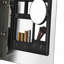 40 po L 30 po H H grande armoire à pharmacie rectangulaire en aluminium à fixation en surface avec miroir