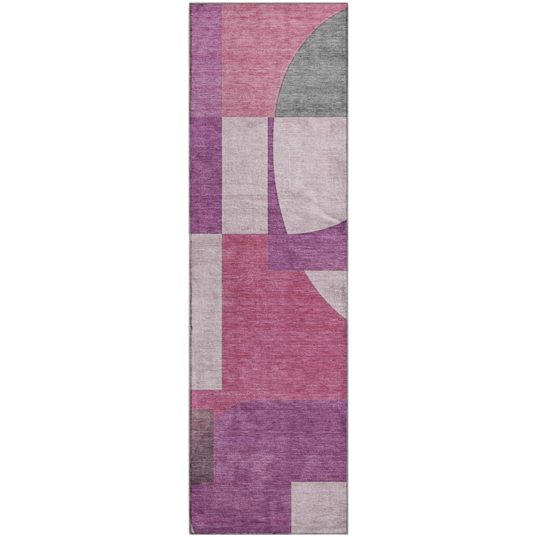 Premium Machine Washable Mehara AMF1692 Mid Century Rug