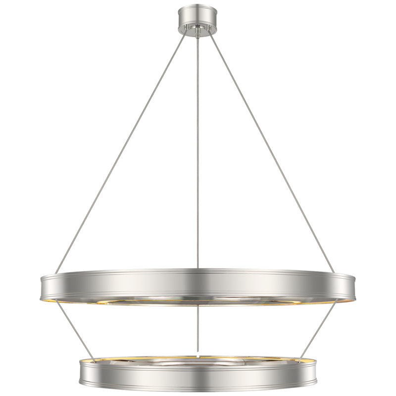 Connery 6 - Light Solid Brass LED Chandelier by Chapman & Myers
