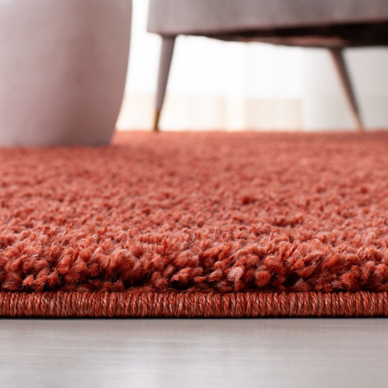 Tapis de couleur unie à poils longs Bertjan Performance, Rectangle 3 pi x 5 pi