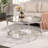 32.3" Round Acrylic Coffee Table
