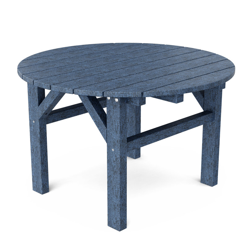 Table d'appoint Classic 33 po, Bleu patriote