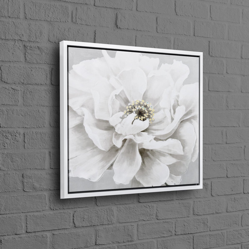 Flower Canvas Art For Modern Decors Featuring A Floral Wall Hanging Ideal As Personalized Wedding Gift, 60cm H x 60cm W