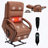 Infinite Position Dual Motor Power Lift Recliner Chair with Heat Massage & Heavy Duty Motion Mechanism-1545802448