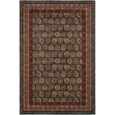 Rectangle Oriental Wool Area Rug
