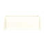 Banc avec rangement en rotin et blanc