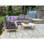 Posey 3 pièces Canapé modulaire gris anthracite