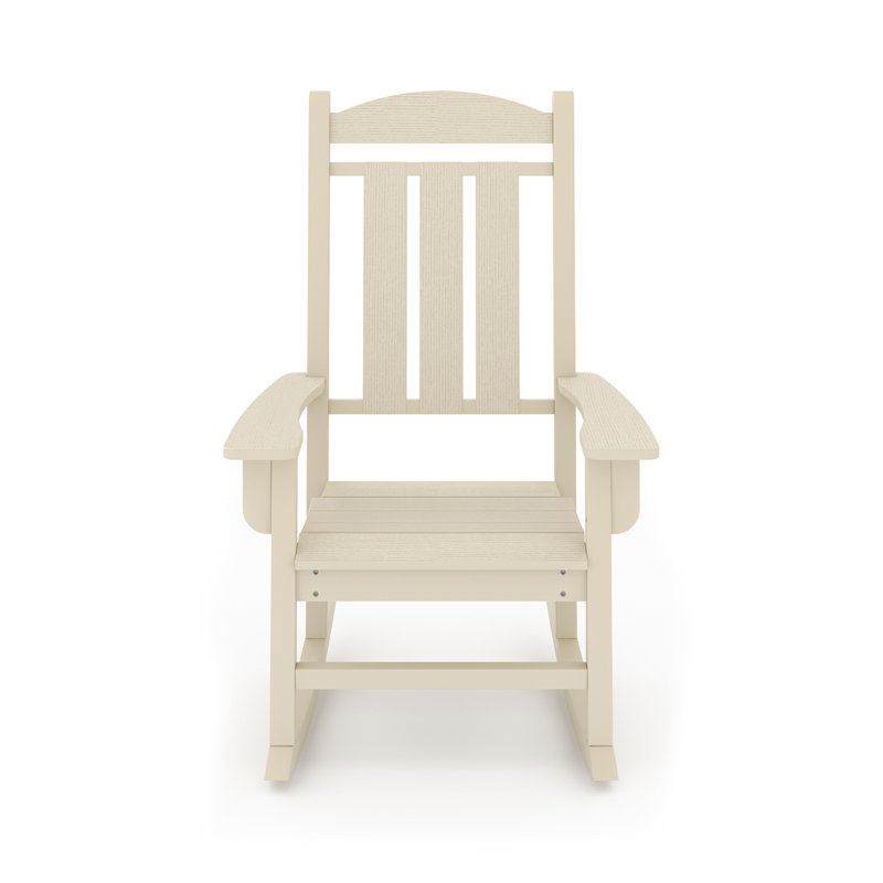 Chaise berçante Traditional, Beige