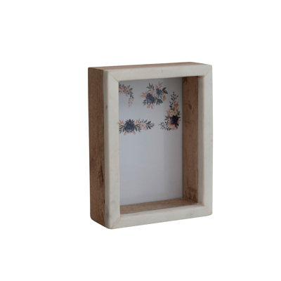 White Marble Picture Frame