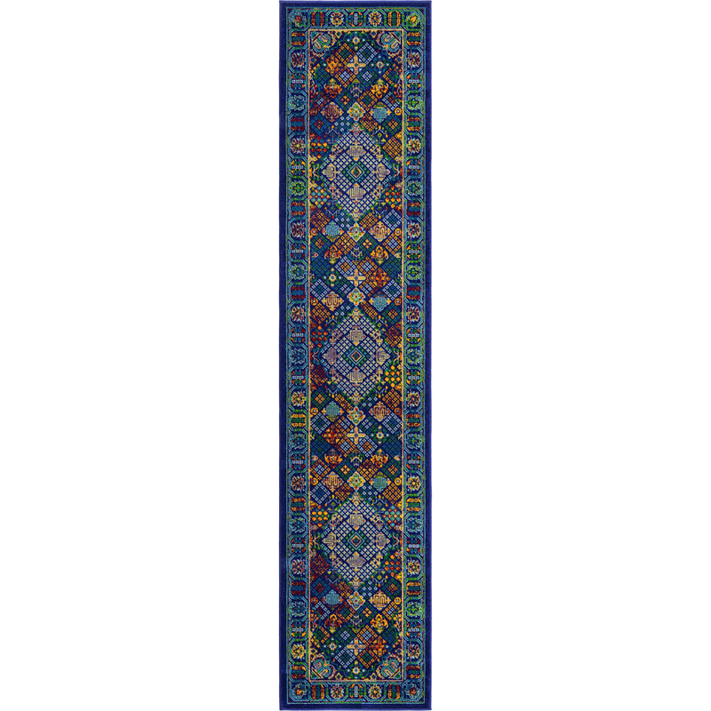 Oriental Indoor Rug, Runner 2'7" x 12'