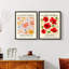 Ensemble de 2 estampes Vintage Floral Giclee - ensemble de 2-894865858-894865856