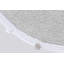 Bubbly Cotton Area Rug in Gray/Light Gray
