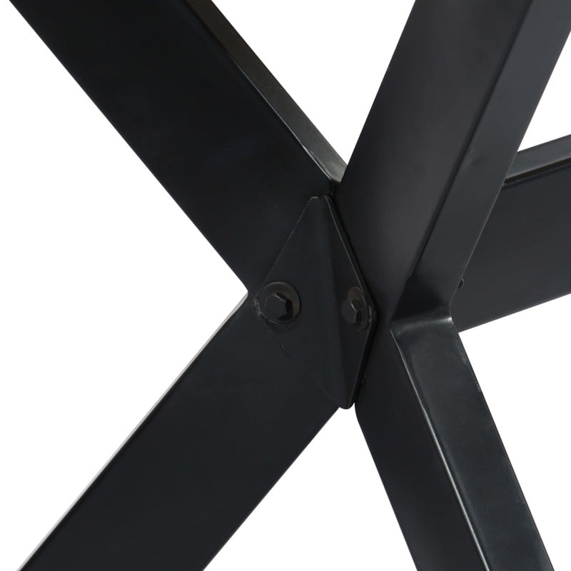 Candleick Mango Rectangular Wood Top Dining Table