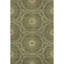 Tapis olive Cerrito lavable à la machine de qualité supérieure-105689032