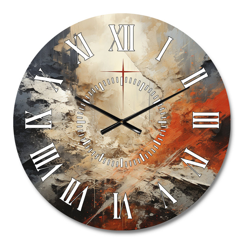 Horloge murale Minimalisme, Médium
