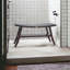 Banc de douche en teck avec tablette-80889481-80889482