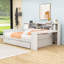 Lit de jour en bois avec tablettes, lit gigogne et bureau-787355189-787355191