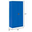 Armoire de rangement à 5 tablettes-38013298