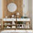 Kedarian 39.4" Console Table with 2 Drawers -ON SALE!-1820248926