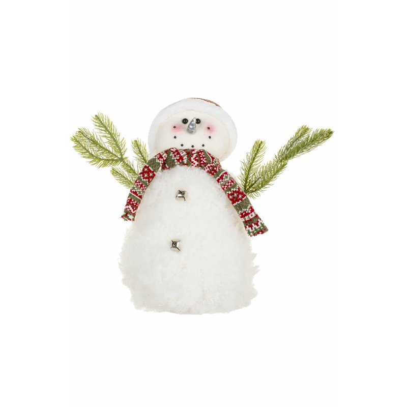 Bonhomme de neige blanc