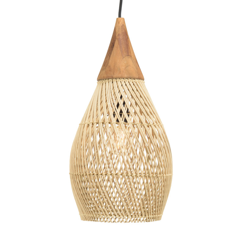 Amania 1 - Light Pendant, Natural, 47cm H x 25cm W