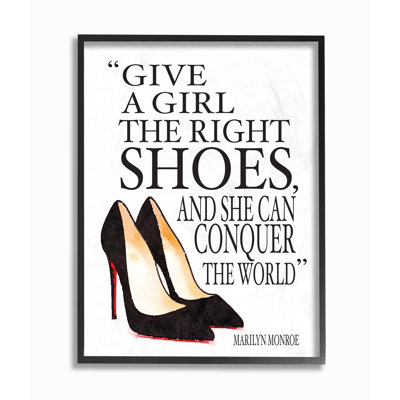 « styleing designer chaussures inspiration word », impression