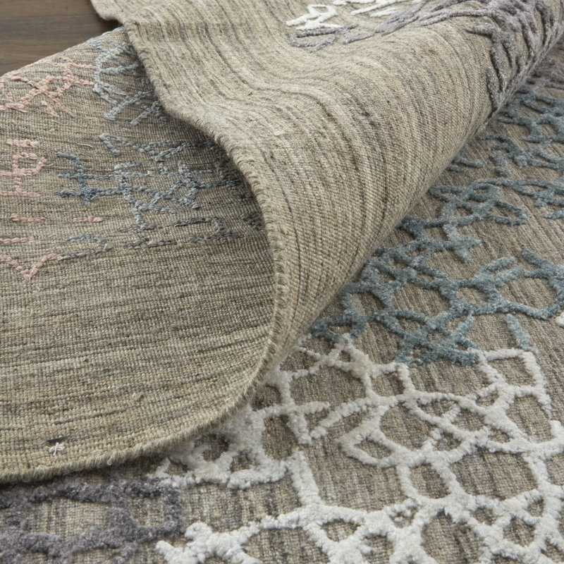 Performance Viscose Abstract Indoor Rug, Rectangle 2' x 3'