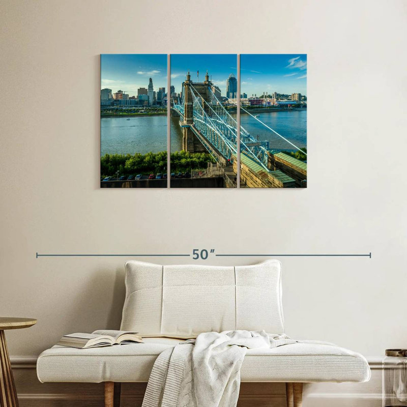 Pont suspendu Sunny Roebler, H 24 po x l 38 po