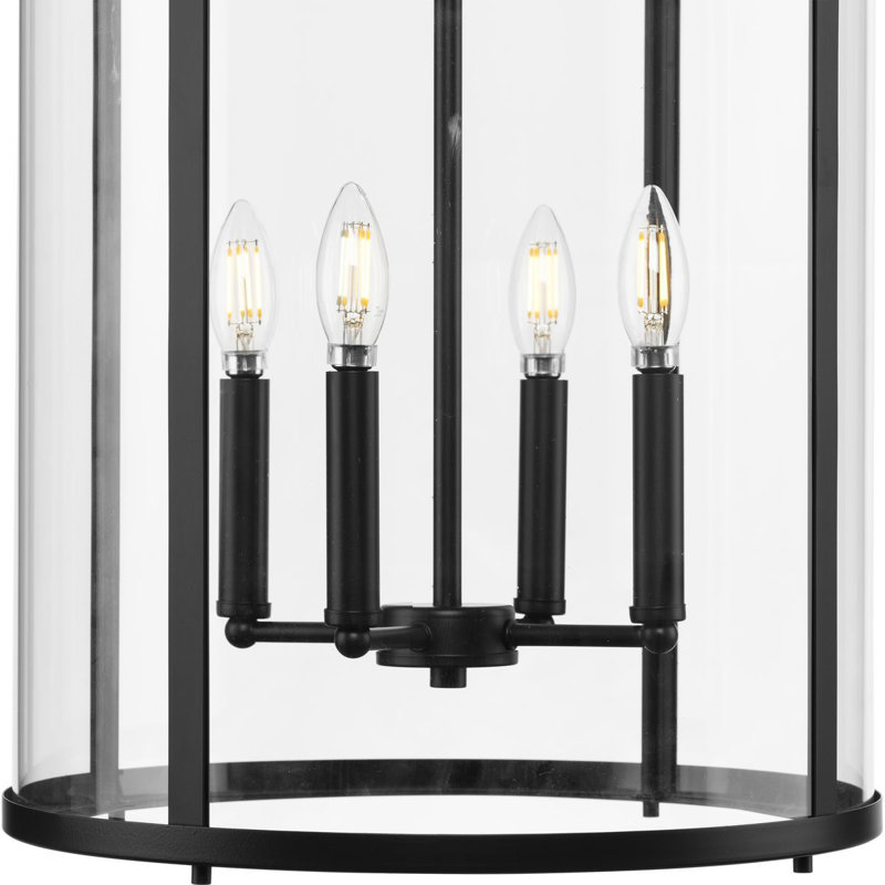 Hejan 4 - Light Lantern Pendant, Matte Black