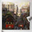 «Up and Down San Francisco», reproduction d'art sur toile tendue-20586539