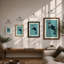 Leaping Orca Coastal - Framed Print-2037421468-2037421465