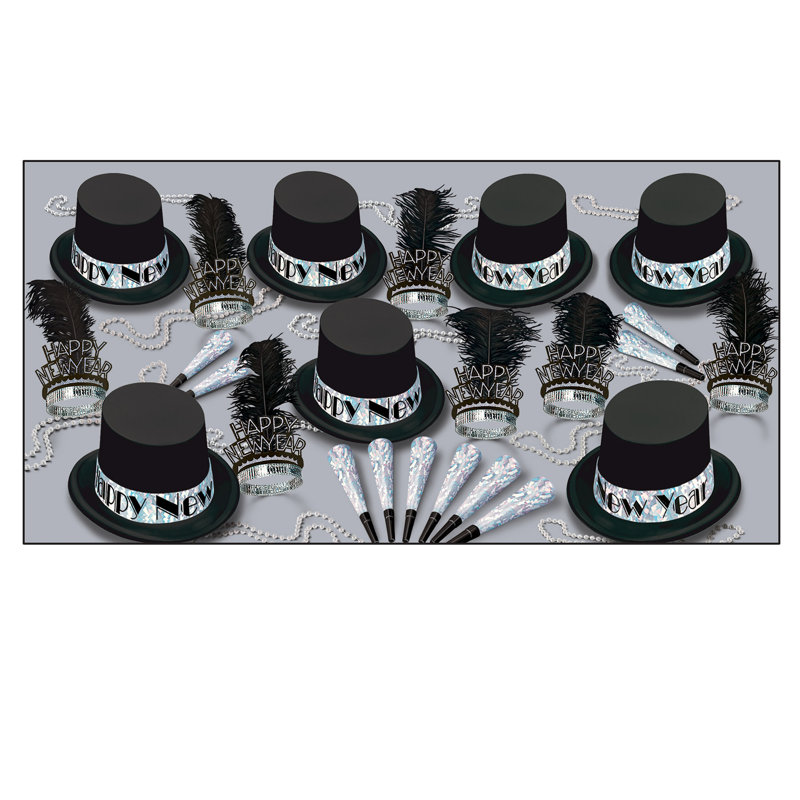 Ensemble de chapeau de dessus, Argent