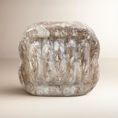 Rolandat Concrete Accent Stool