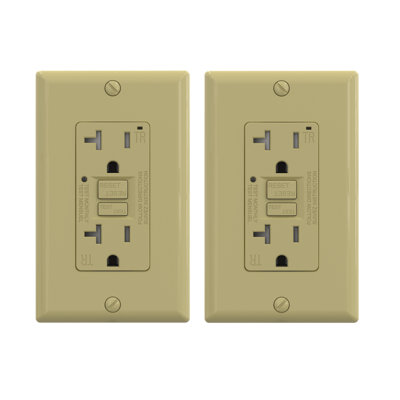 20 Tamper Resistant Duplex Outlet