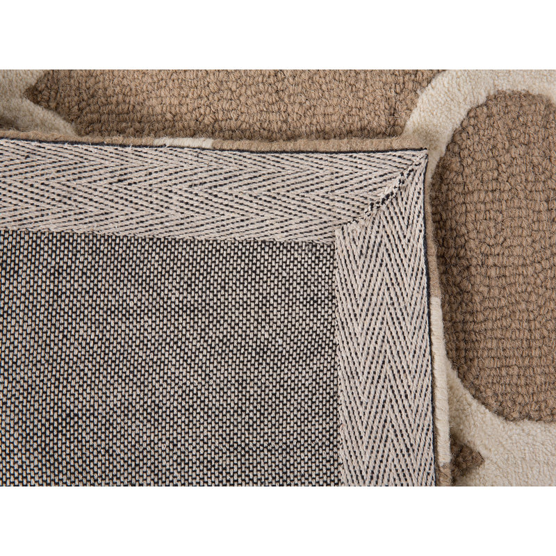 Erbaa Geometric Wool Hand Woven Area Rug, Rectangle 160 x 230cm