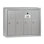 Boîte aux lettres verticale multi-unités à charge frontale 4 portes