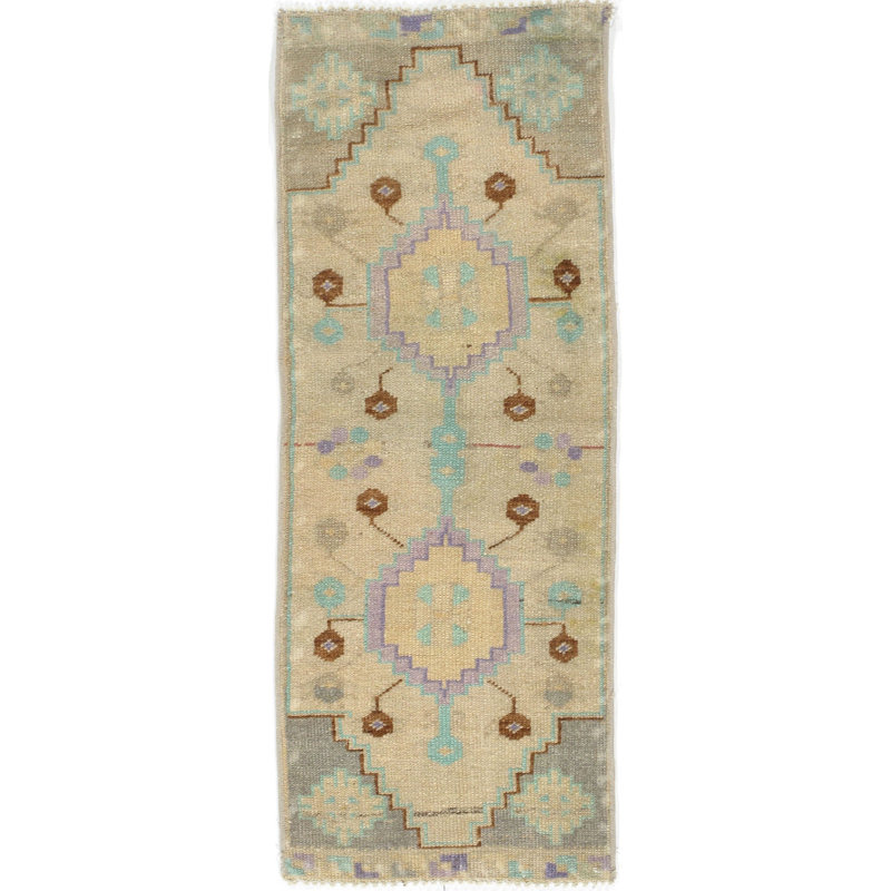 Wool Area Rug in Tan