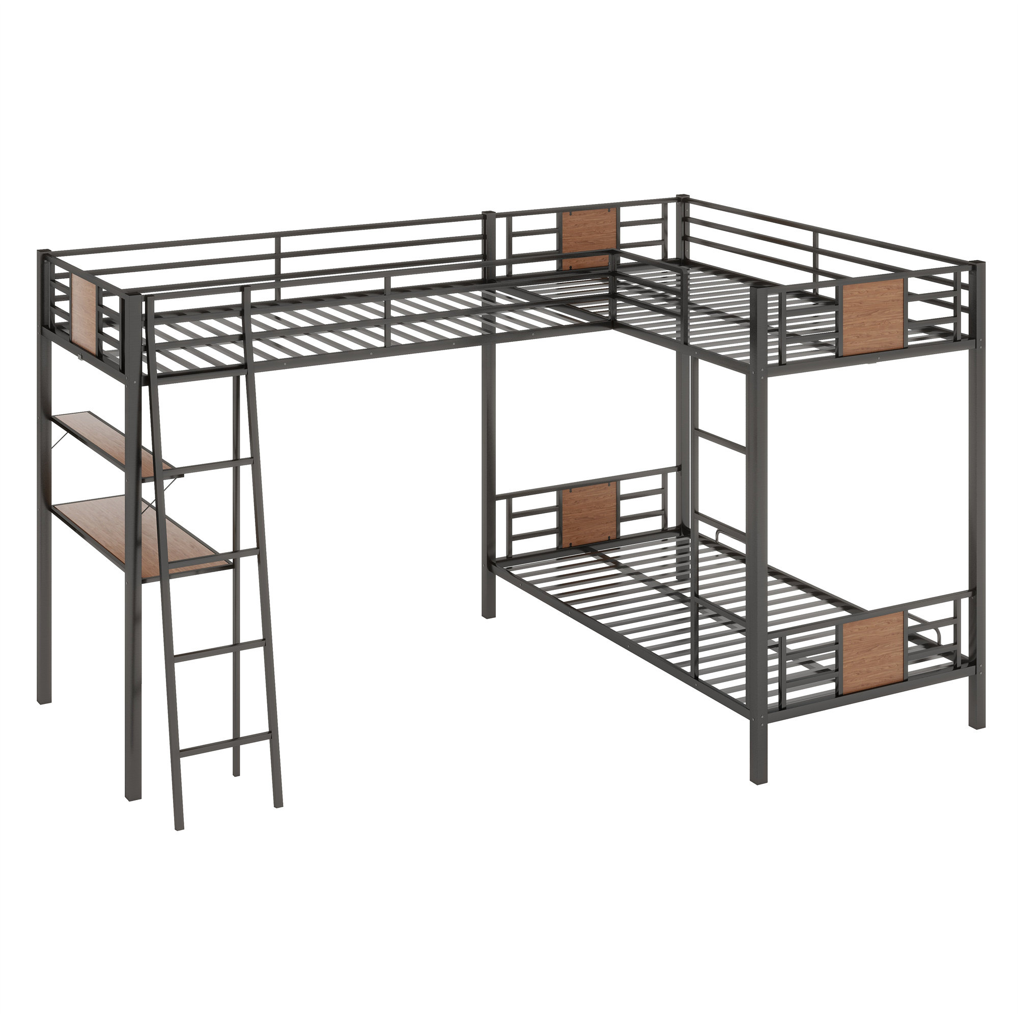 Mason & Marbles Josephus Kids Twin Bunk Bed | Wayfair