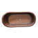 Euclid 6' Copper Freestanding Bathtub with No Overflow