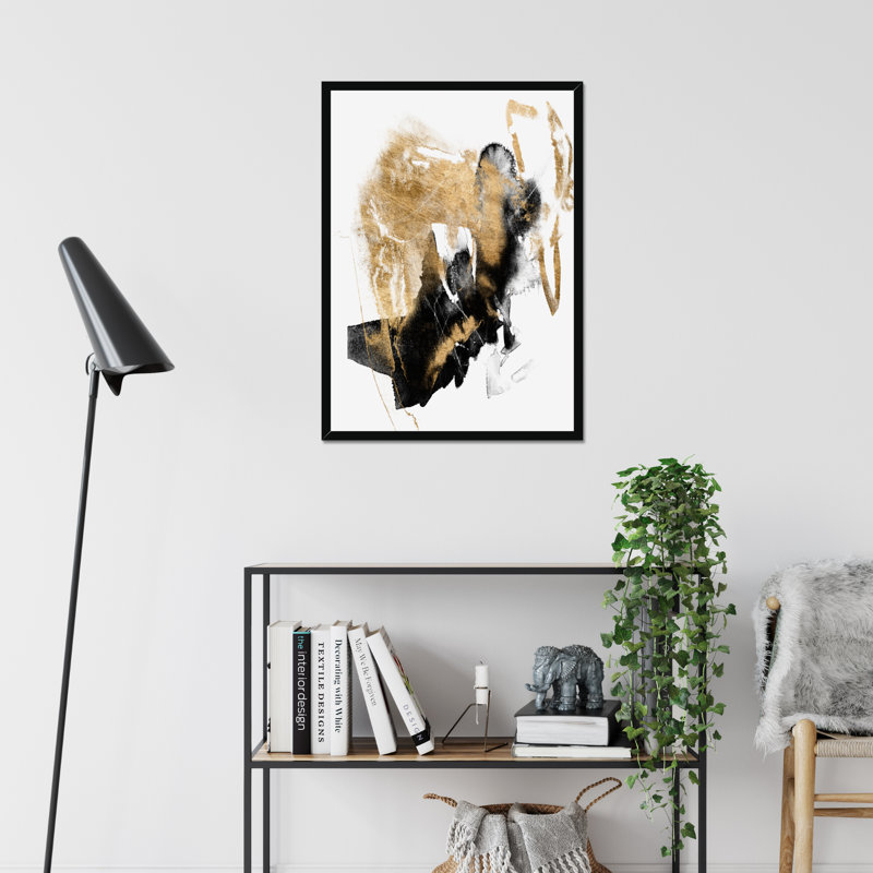 Splash I by Jennifer Goldberger - Print, Black Framed Paper Print, 50cm H x 34cm W