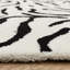 Alaisdair Tiger Animal Print Black/White Rug-746521594