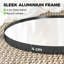 Aluminium Round Mirror-395442692