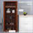 Kitchen Pantry, HOMCOM 63" Tan 2-Door with 5-Tier Adjustable Shelving | Particle Board