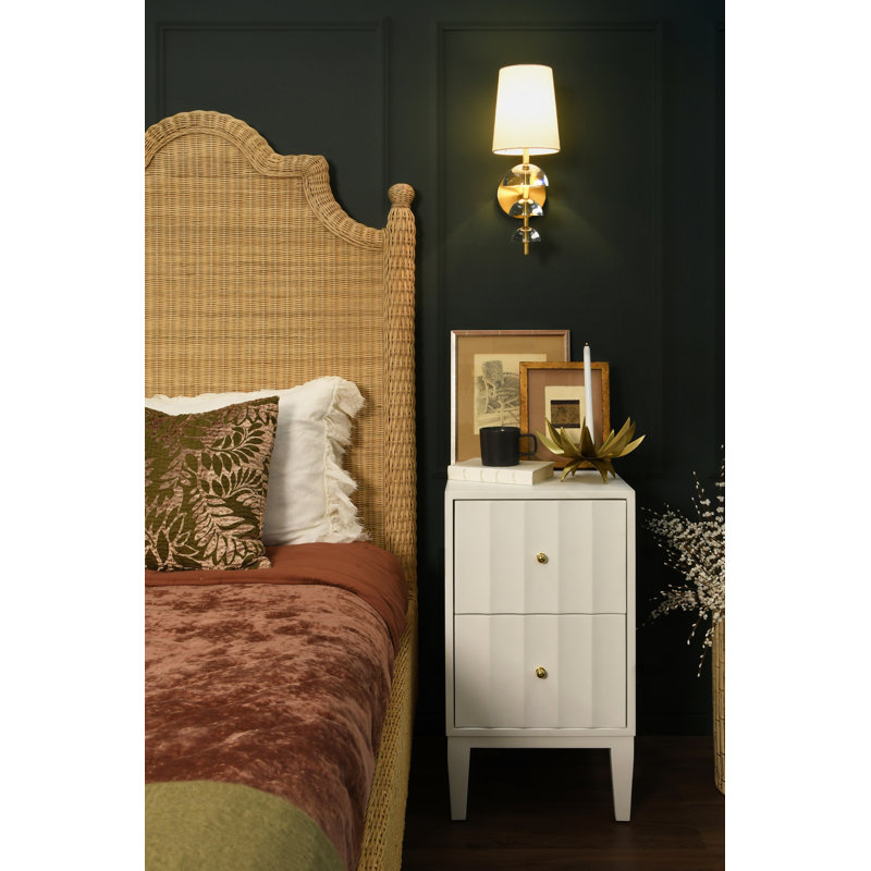 Hammond 2 - Drawer Nightstand, White