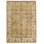 Hand Knotted Wool Area Rug in Brown And Ivory
