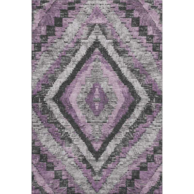 Premium Machine Washable Jakiyra AMF1890 Aztec Rug