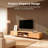 Wood Slat Acoustic Wall Panels for Interior Décor, Sound Absorbing Wood Wall Paneling, Living Room and Office Wall Décor, Walnut