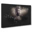 Buddha In A Mist Paint Splash - Wrapped Canvas Print-56667351